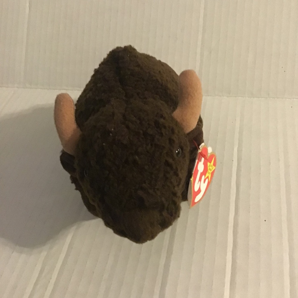 TY Beanie Babies Vintage Roam Retired Buffalo Brown